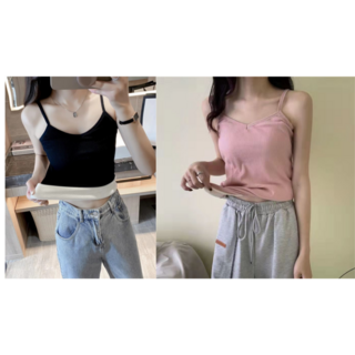 해피유 1+1 융털 기모 끈나시 이너웨어