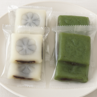 (셀브)백쑥앙금절편떡 1kg+1kg (48~54개입) 굳지않는 절편 떡 개별포장, 1kg, 1세트