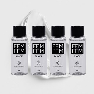 [ 비자극 인증 성분으로 더 부드럽게 ] 휴대용 일회용 부드러운 텍스처의 산뜻한 워터리 바디 마사지젤