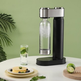 家用氣泡水機 蘇打汽水機 碳酸飲料打氣機, 整机套装,1L