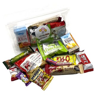 나나박스 손잡이 지퍼백 과자선물세트 2종, 10개, 1호