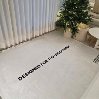 데이닉 거실 러그 침대 카페트 세탁가능 미끄럼방지 먼지없는 단모 방수