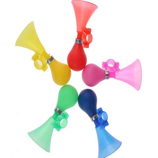 알람벨 자전거 실리콘 스퀴즈 혼 핸들 링 따르릉 나팔 초등 유아 경적, 실버 GD08688