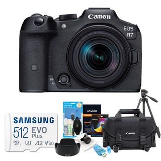 캐논 EOS R7 + RF-S 18-150mm 렌즈킷 풀패키지 구성 이미지