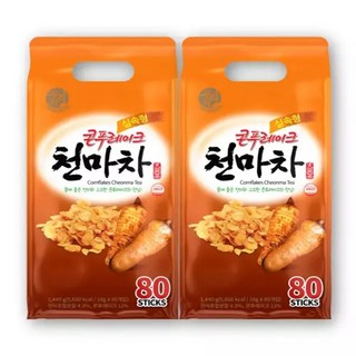 송원 우리차 콘푸레이크 천마차 80Tx2개, 18g, 80개입, 2개