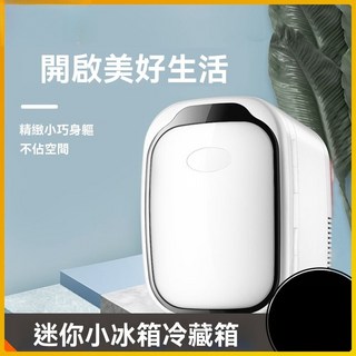 6L迷你冷熱兩用小冰箱 家車兩用 靜音製冷 時尚美妝保鮮冰箱 台灣熱銷Top1, 車用粉色