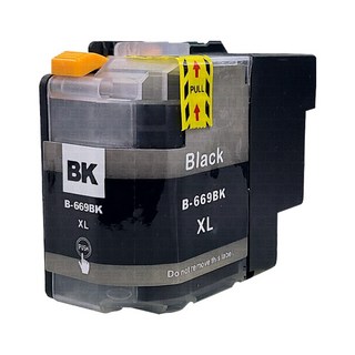 잉크맨 LC669 LC665 XL 호환 카트리지 / 브라더 프린터 호환 MFC-J2320 MFC-J2720 재생 잉크 카트리지, LC669XL BK 호환카트리지, 1개