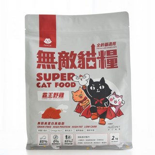 PARK CAT 無敵貓糧蜂王乳霸王雞 貓飼料, 1個, 兩包霸王雞2KG送贈品180, 1kg, 雞