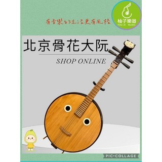 北京骨花大阮 傳統圓背中低音阮 國樂合奏常用款, 1個