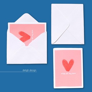 감사카드 답례품카드 생일카드 30장 엽서봉투10세트 메세지카드 답례품 구디백 소량제작카드 예쁜편지지 감사장, 카드10장+봉투10장