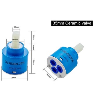 수도꼭지 세라믹 카트리지 샤워 밸브 탭 믹서 세달, 1개