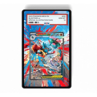 PTCG 寶可夢 PSA TAG CGC 擴散式卡磚 防UV 紫外線 鋼化玻璃 合金框 評級款 超級路卡利歐 SAR