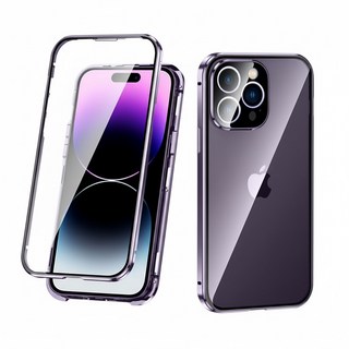 하임하이 아이폰 강화유리 마그네틱 케이스