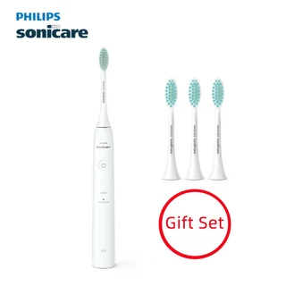 필립스 Sonicare HX2421 전동 칫솔 두 가지 모드 치아 부드러운 딥 클리닝 구강 관리 껌, 04 HX2431-02-3