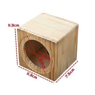 汽車音響改裝喇叭音箱1.5寸3.5寸4寸5寸6.5寸8寸空箱體家用實木箱-9九號, 實木箱3.5寸【送防塵網】