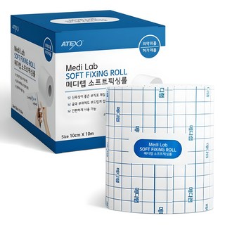 아텍스 메디랩소프트픽싱롤 부직반창고, 1개입, 1개