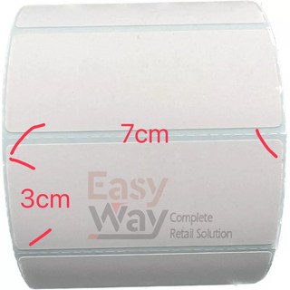 感熱貼紙 熱感貼紙 條碼紙 營養標示貼紙：清晰耐用，黏性強，適用於各行業商品標示, 1個, 70X30   1250 張/捲