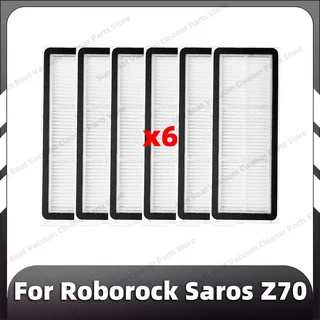 Roborock Saros Z70 교체 메인 사이드 브러시 HEPA 필터 패드 먼지 봉투 예비 부품 액세서리와 호환 가능, 07 SET G
