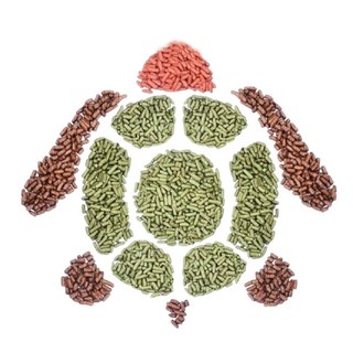 PJ小舖 澤龜飼料 水龜飼料 烏龜飼料 澤龜 斑龜 忍者龜 麝香 屋頂 巴西 地圖, 1個