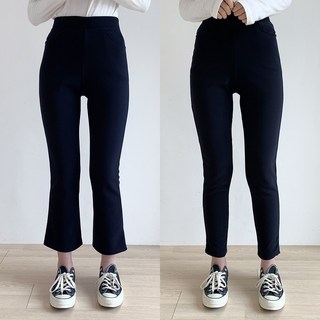 [기모/~XL] 일자/나팔 밴딩팬츠 2col
