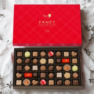 일본 메리스 팬시 초콜릿 40개입 선물세트 다양한 맛 화이트 말차 초콜렛, 1박스