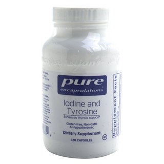 Pure Encapsulations 碘酪胺酸無麩質膠囊, 120顆, 1罐
