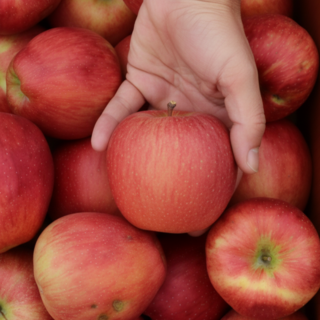[재구매1위] 3차완판 못난이사과 대용량카페사과 부사사과, 1개, 9kg