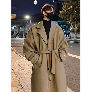 스타일닥터 남자코트 롱핏 슬림한 빅사이즈까지 가을겨울 모직 트렌치 코트