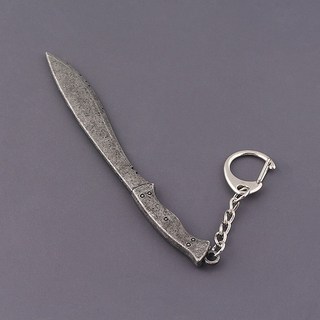 쿠보탄 호신용품 텍티컬펜 사스마타 톤파 The Last of Us 2 Ellie 스위치 블레이드 마체테 키 체인 자기 방어 스틸레토 총검 칼 무기 모델 여성 선물, 1개