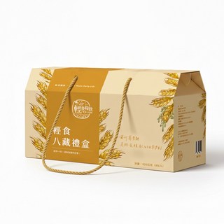 輕食八藏禮盒 八種口味蕎麥麵禮盒, 820公克, 1個