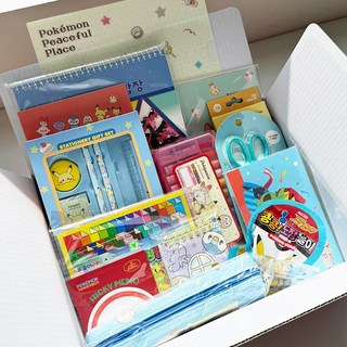 램덤박스 초등학생 포켓몬 문구세트 학용품 생일 신학기 선물, 1개, 프리미엄
