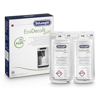 드롱기 정품 EcoDecalk 커피메이커 전용 물때제거제 석회제거제, 1개, 드롱기 EcoDecalk 커피메이커 전용 물때제거제 석