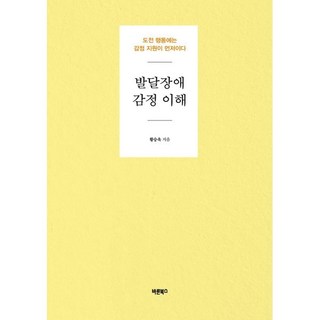 발달장애 감정 이해:도전 행동에는 감정 지원이 먼저이다, 바른북스, 황승욱 저