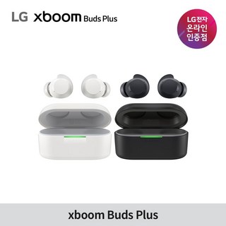 LG 엑스붐 버즈 플러스 xboom Buds plus 블루투스 이어폰, 화이트