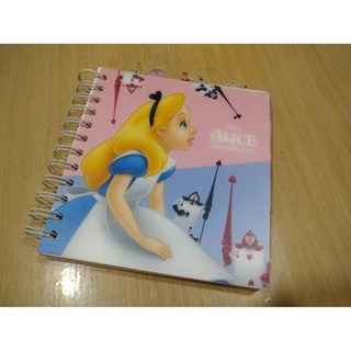 愛麗絲夢遊仙境筆記本 - 16*15CM, 1個