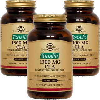 솔가 토날린 CLA 1300mg 소프트젤, 60정, 3개