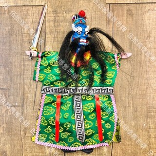 精緻布袋戲掌中戲偶：媽祖、千里眼、濟公等經典角色，台灣懷舊童玩紀念品，交換禮物首選, 1個, 東海龍王