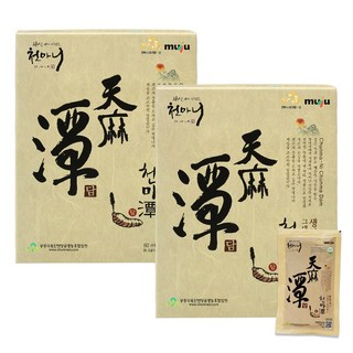 [천마니공식몰] 물 한방울 타지 않은 무주 천마 100% 국산 천마담, 80ml, 60개