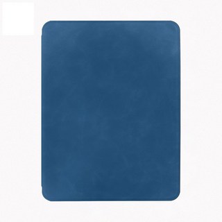 DEVIA iPad Air 7/6/5 11吋 旋轉式 麂皮皮革保護套 藍色, 1個, DEVIA iPad Air 7/6/5共用款11吋旋轉式麂皮皮革保護套-藍色