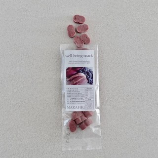 오리지날 비건간식 강아지 고양이 수제비건 소프트, 1개, 400g, 오리안심/블루베리/자색고구마/양배추