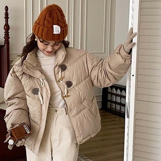 어반룩북 큐트 오버핏 더플코트 숏 루시 패딩 자켓