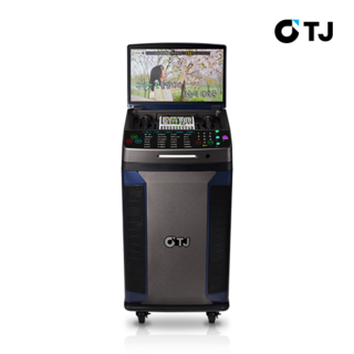 [태진미디어] TJ 프리미엄 M1 올인원 이동식 노래방 기계