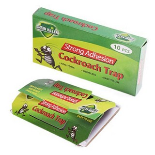 拋棄式蟑螂屋 超強黏力 免殺蟑螂 黏蟑螂 紙盒黏螂屋 誘捕蟑螂, 10個, 黏蟑螂屋【10入/盒】, 1g