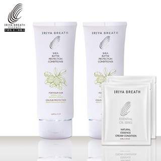 IRIYA伊麗雅 乳木果潤澤護髮精華乳150ML 兩入組 (加贈髮膜試用包) - 免沖洗護髮, 1個