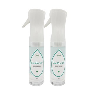 엘가닉 캔퓨리닥터 2개 - 올인원 방역 탈취 스프레이 암환자 항암 중 사용 가능, 300ml