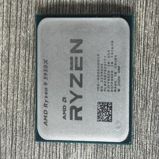 AMD 중고 라이젠 9 5950X 3.4 GHz 16코어 32스레드 CPU 프로세서 7NM L3=64M 100-000000059 소켓