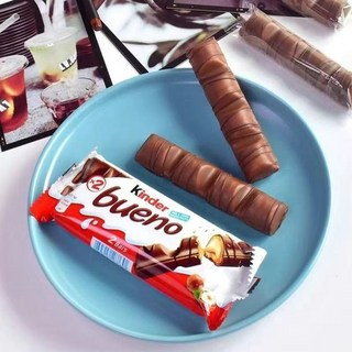 熱賣推薦 Kinder健達繽紛樂夾心巧克力 牛奶榛果威化巧克力43g, 1個, 【1包*2條】繽紛樂巧克力43g