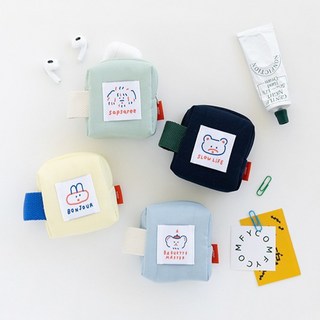 브런치브라더 코튼 에어팟파우치