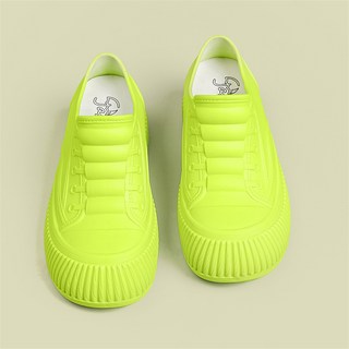 厚底增高時尚雨鞋女款 百搭露營潮流冬季保暖休閒餅乾鞋