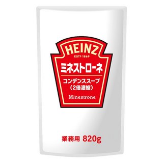 HEINZ 亨氏 2倍濃縮義大利蔬菜濃湯, 1個, 820g